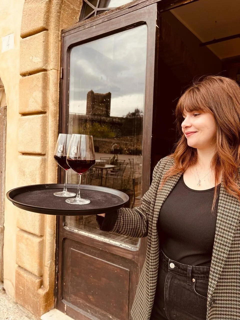 A wine tasting at the Wine Bistrot