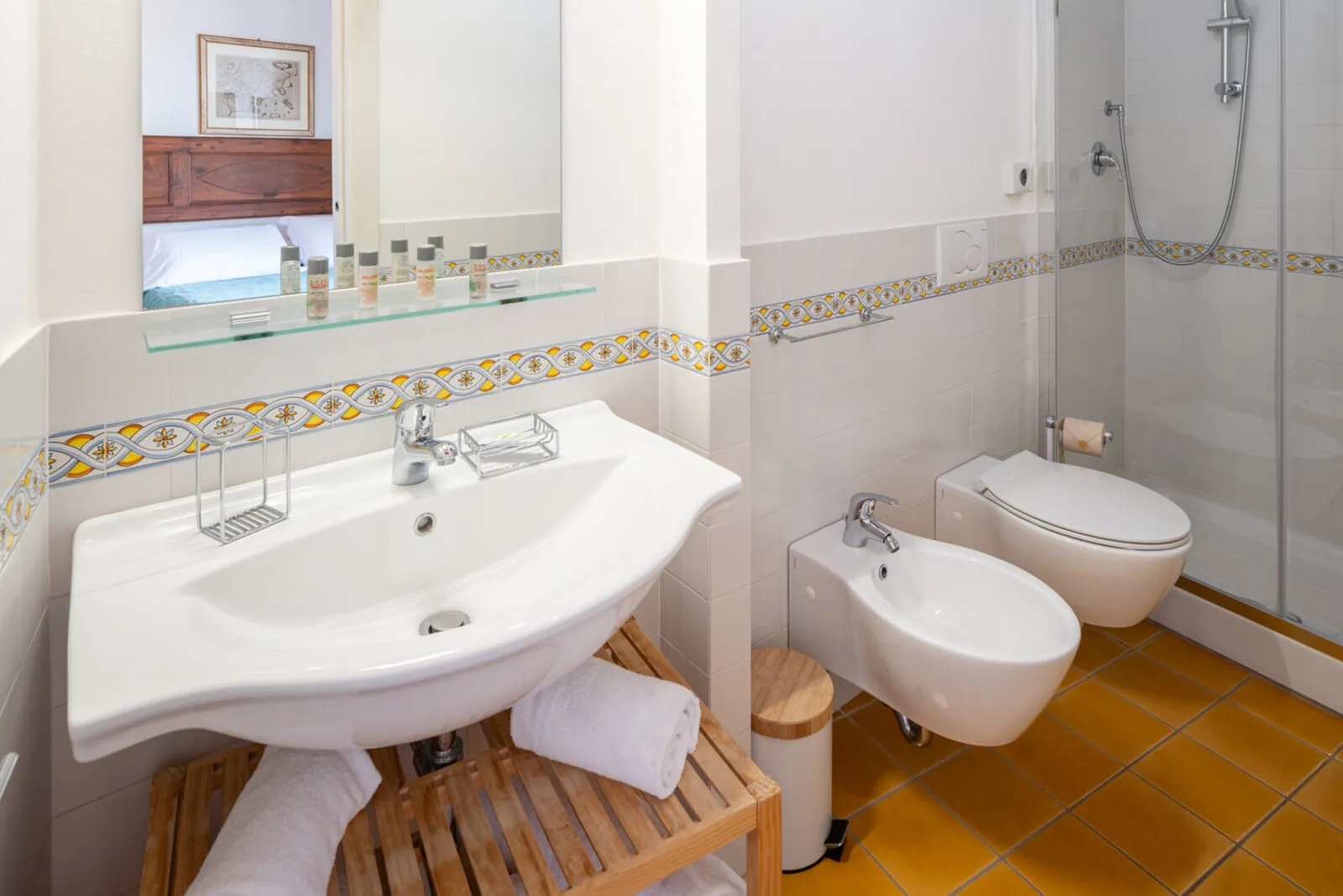 Le Mura, il bagno