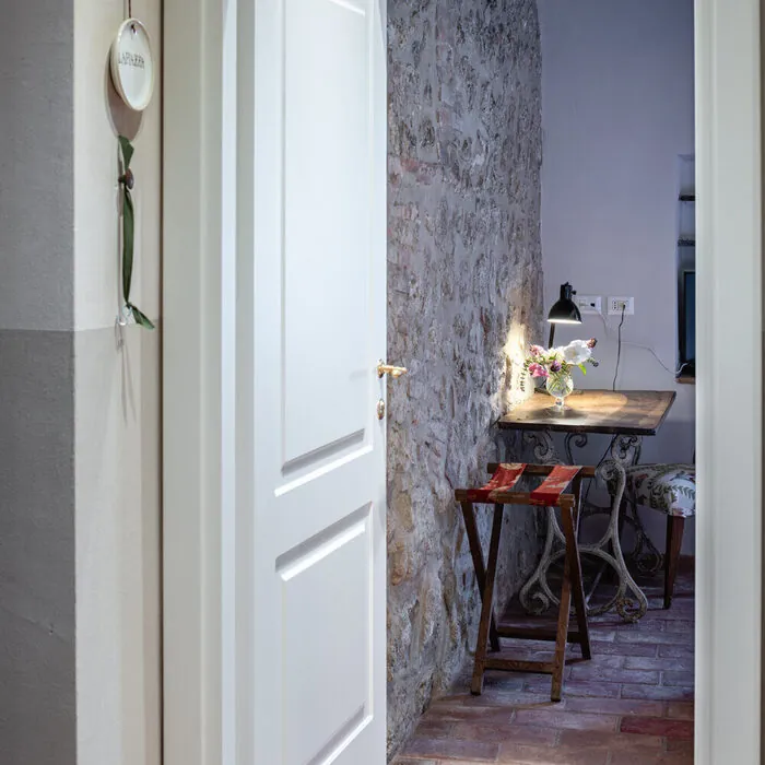 The old beams of the house